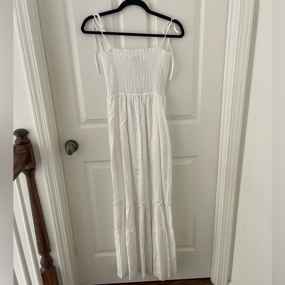 South Moon Under Juniper Blu White Maxi - Picture 2 of 6